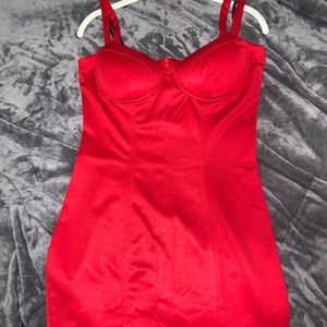 Nasty gal red dress